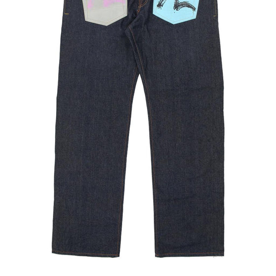 Vintage dark wash Evisu Jeans - mens 44" waist