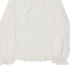 Vintage white Unbranded Blouse - womens medium
