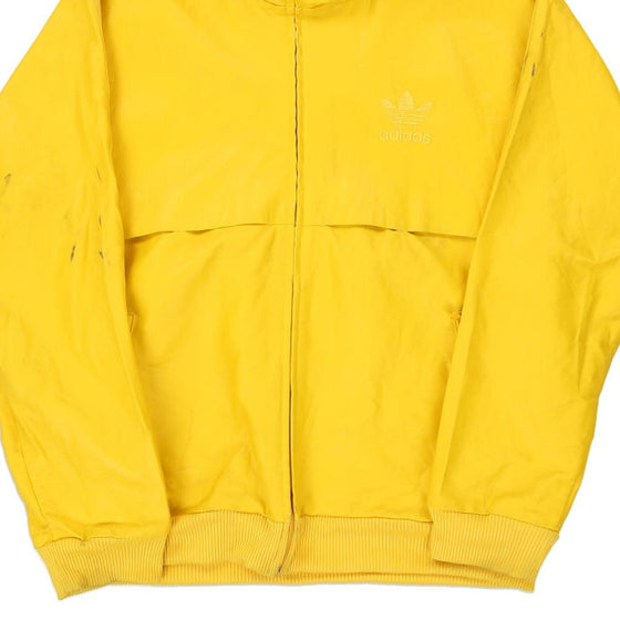 Vintage yellow Adidas Jacket - mens x-large