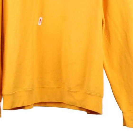 Vintage yellow Champion Sweatshirt - mens x-large