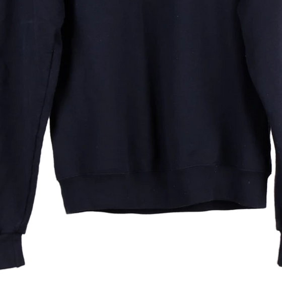 Vintage navy Gordon College Champion Sweatshirt - mens small