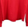Vintage red Nautica Long Sleeve T-Shirt - mens xx-large