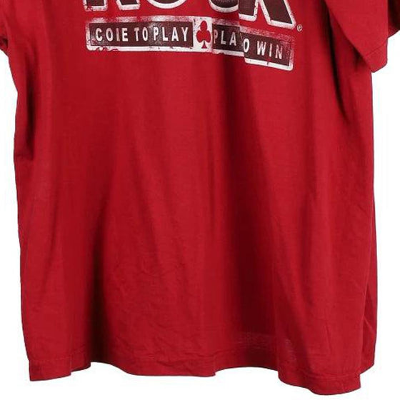 Vintage red Tampa Hard Rock Cafe T-Shirt - mens xx-large