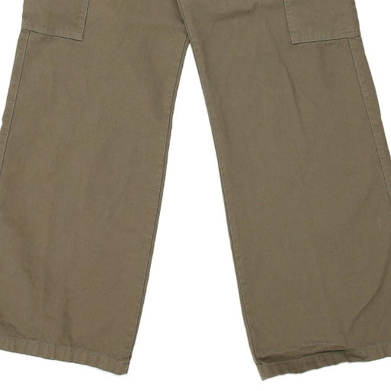 Vintage khaki Unbranded Cargo Trousers - womens 26" waist