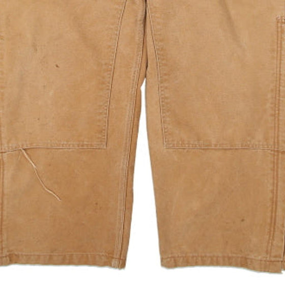 Vintage brown Carhartt Dungarees - mens 46" waist
