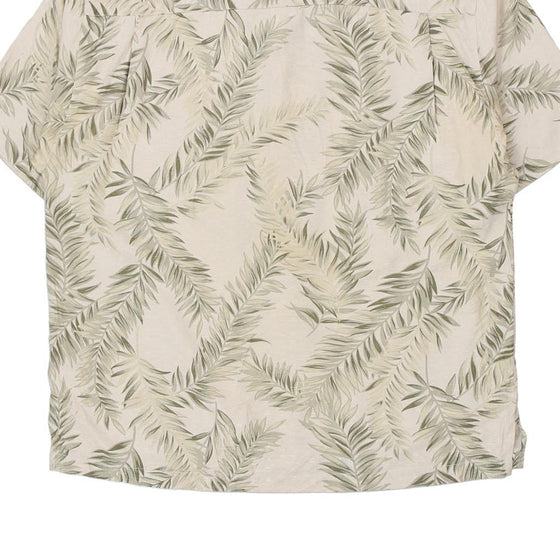 Vintage beige Tommy Bahama Hawaiian Shirt - mens x-large