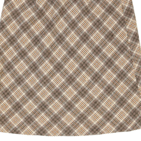 Vintage brown Unbranded Midi Skirt - womens 26" waist