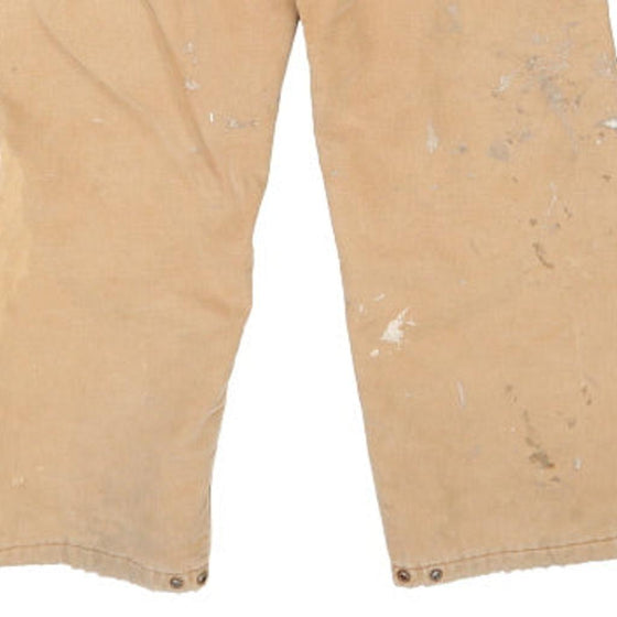Vintage brown Carhartt Dungarees - mens 36" waist