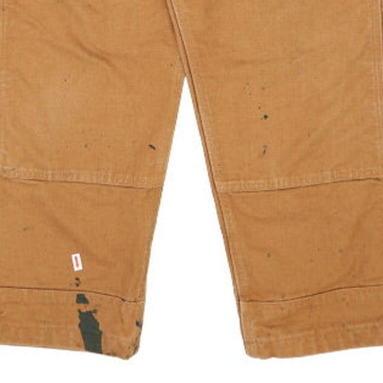 Vintage brown Carhartt Dungarees - mens 34" waist