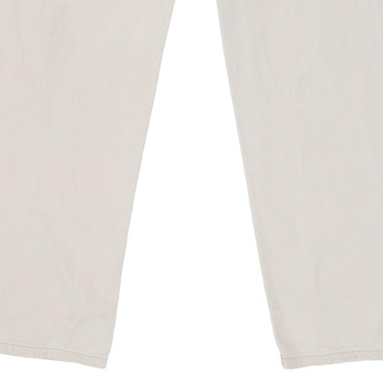 Vintage white Calvin Klein Trousers - womens 26" waist