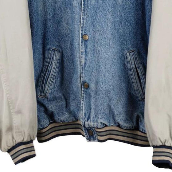Vintage blue Moen Gear Varsity Jacket - mens xx-large