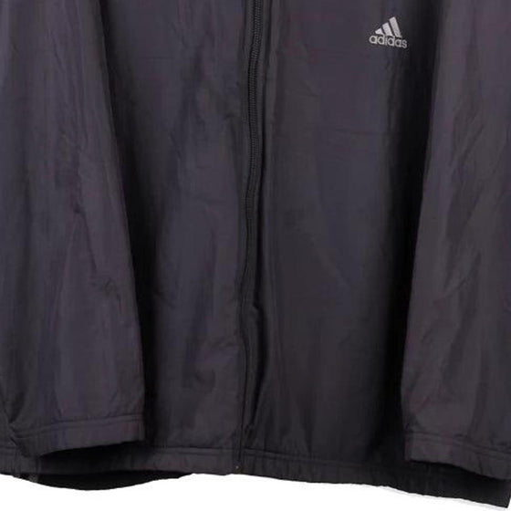 Vintage grey Adidas Jacket - mens xx-large