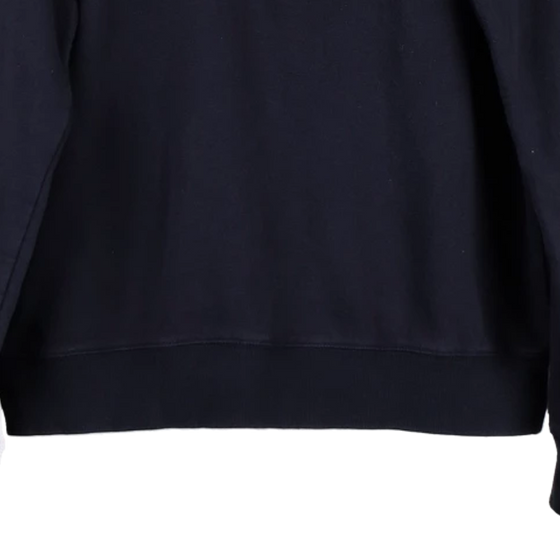 Vintage navy Tommy Hilfiger Sweatshirt - mens medium