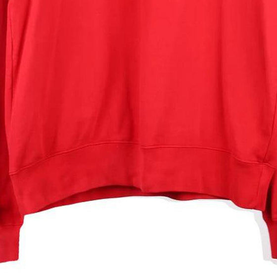 Vintage red Nautica Sweatshirt - mens large