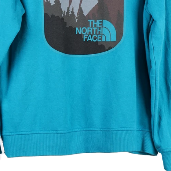 Vintage blue The North Face Sweatshirt - womens x-large
