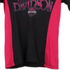 Vintage black Manchester Harley Davidson T-Shirt - womens x-small
