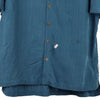 Vintage teal Woolrich Short Sleeve Shirt - mens x-large