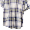 Vintage purple Woolrich Short Sleeve Shirt - mens x-large