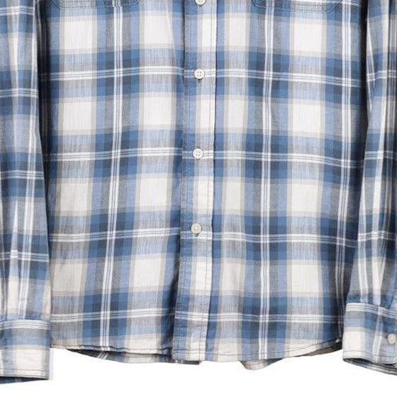 Vintage blue Wrangler Shirt - mens x-large