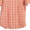 Vintage orange Columbia Short Sleeve Shirt - mens large