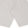 Vintage white Adidas Short Dungarees - womens 34" waist