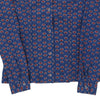 Vintage blue Onyx Patterned Shirt - womens small