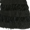 Unbranded Mini Dress - Small Black Nylon Blend - Thrifted.com
