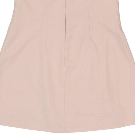 Sportstaff Mini Dress - Small Pink Cotton - Thrifted.com