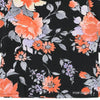 Poi Krizia Floral T-Shirt - Medium Black Cotton Blend - Thrifted.com