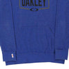 Vintage blue Oakley Hoodie - mens large