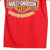 Vintage red Sturqis, South Dakota Harley Davidson T-Shirt - mens medium