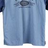 Vintage blue Harley Davidson Short Sleeve Shirt - mens xx-large