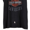 Vintage black Quebec, Canada Harley Davidson T-Shirt - womens large