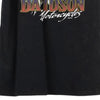 Vintage black Harley Davidson Vest - womens large