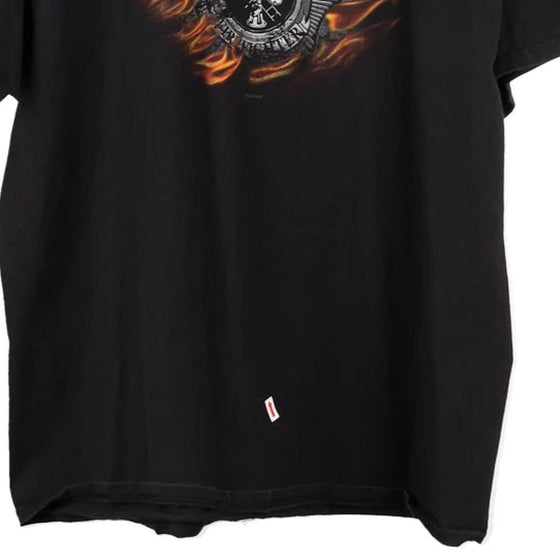 Vintage black Mendon, Ohio Harley Davidson T-Shirt - mens large