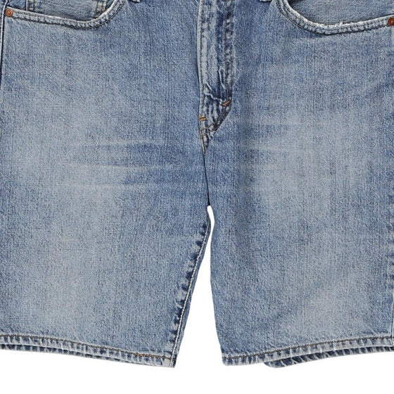 Vintage blue 505 Levis Denim Shorts - mens 36" waist