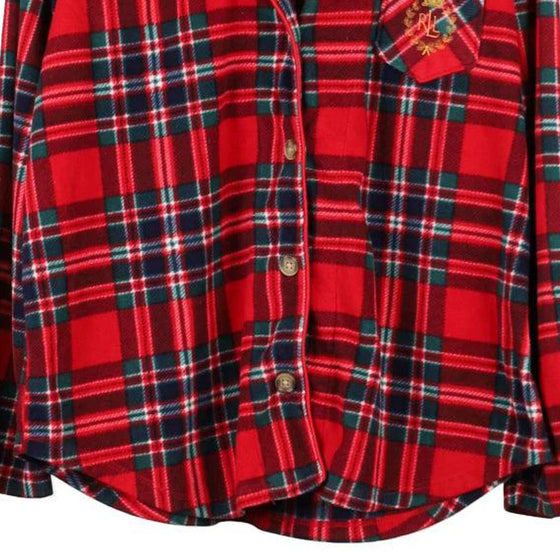 Vintage red Lauren Ralph Lauren Flannel Shirt - womens medium