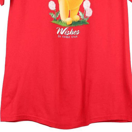 Vintage red Winnie The Pooh Disney T-Shirt - womens medium