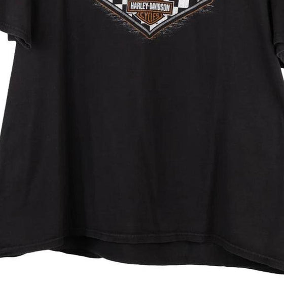 Vintage black Wilmington, North Carolina Harley Davidson T-Shirt - mens x-large
