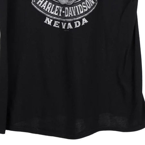 Vintage black Albuquerque, New Mexico Harley Davidson Long Sleeve T-Shirt - womens x-large