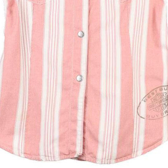Vintage pink Harley Davidson Shirt - womens medium