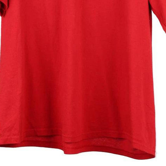 Vintage red Nike T-Shirt - mens x-large