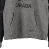 Vintage grey Team Canada Nike Hoodie - mens medium