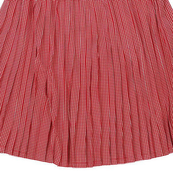 Vintage red Stefanel Skirt - womens 28" waist