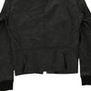 Vintage black Monti Alberta Leather Jacket - womens medium