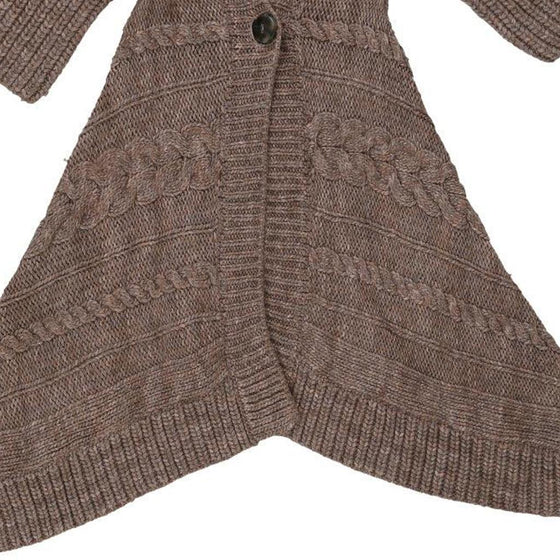 Vintage brown Unbranded Cardigan - womens medium