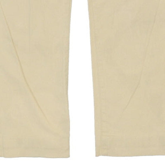 Vintage cream Versace V2 Classic Jeans - womens 30" waist