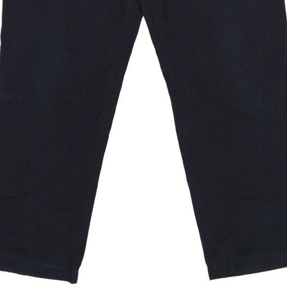Vintage black Burberry Brit Trousers - mens 36" waist