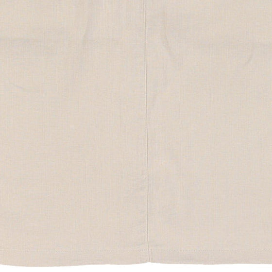 Vintage cream Armani Jeans Skirt - womens 32" waist