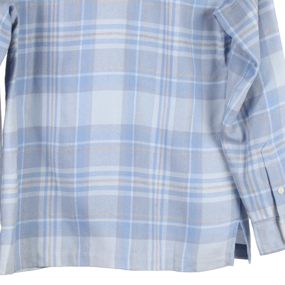 Vintage blue Ralph Lauren Flannel Shirt - womens small